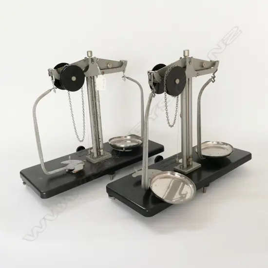 2 GRIFFIN & GEORGE BEAM BALANCES (MISSING ONE PAN)